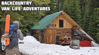 A Hotspring a Cabin and Tasty Ribs in the Kootenays  Van Life Adventures [upl. by Tsirhc]