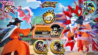 Shogun of Wano Kozuki Oden with Roger Pirates Support Showcase  One Piece Bounty Rush [upl. by Sabah]