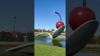 Minneapolis sculpture garden Spoonbridge and Cherry MN 2024 [upl. by Eirdua219]