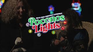 Poconos Lights DriveThru Christmas Experience [upl. by Yuk]