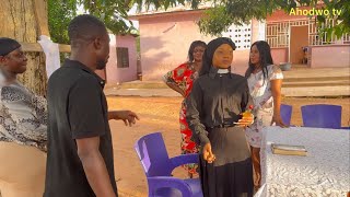 Akuapem Poloo Meet Emelia Brobbey One On Set🔥Agya KooAkabenezer And Kyekyeku Surprise💥wayoosi [upl. by Sirrap869]