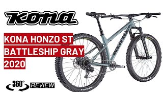 Kona Honzo ST battleship gray 2020 360 spin bike review [upl. by Enitsed]