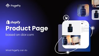 Shopify Product Page example built by PageFly 1 Shopify Page Builder P3 [upl. by Isador]