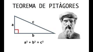 Teorema de Pitàgores  MatesTube [upl. by Nahtnahoj498]