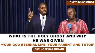 WHAT IS THE HOLY GHOST AND WHY HE WAS GIVEN  13TH NOVEMBER 2024 [upl. by Enneirdna]