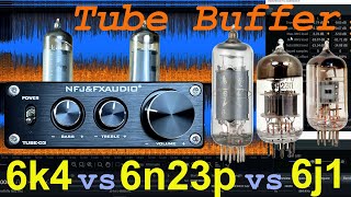 Ламповый буфер FXAudio Tube03  pro amp cons  Звук 6k4 и 6j1 и 6н23п в другой схеме [upl. by Eselahc]