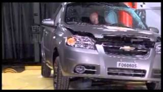 Crash test Chevrolet Aveo 2006 [upl. by Sila202]