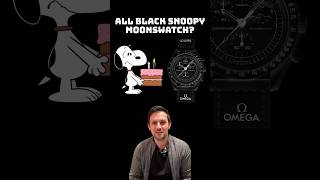 Is Swatch releasing an all black Moonswatch Mission to Moonphase aka Snoopy Moonswatch [upl. by Yeloc]