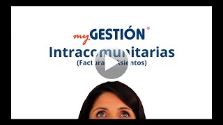 CÓMO registrar facturas y asientos INTRACOMUNITARIOS [upl. by Pearla887]