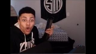 TSM Myth unboxing his new keyboard [upl. by Lekar205]