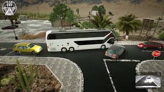 Neoplan Skyliner Tourist Bus Simulator Gameplay [upl. by Aciraa]