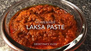 Laksa Paste Recipe  VLOG 03 [upl. by Airotcivairam]