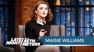 Maisie Williams Talks Game of Thrones Season 6 [upl. by Pollyanna809]