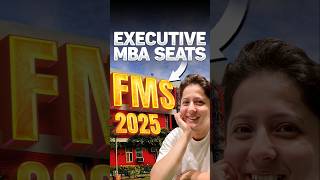 FMS Executive MBA Seats Breakdown General SC ST OBC amp More [upl. by Yaresed277]