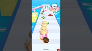 Donut Stack Run 🍩😧 shorts gaming trending youtubeshorts viralvideo awrugamer [upl. by Madonna]