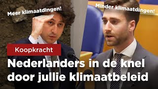 Jansen vs Klaver Prijsstijging komt door jullie klimaatplannen [upl. by Persson]