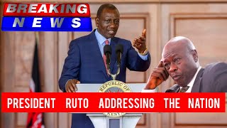 LIVE🔴President Ruto Speaking In Nakuru As Gachagua Impeachment In Court [upl. by Nedap]