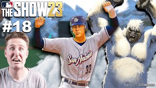 GAME DESTROYED BY AVALANCHES amp YETIS  MLB The Show 23  Road to the Show 18 [upl. by Nirrad]