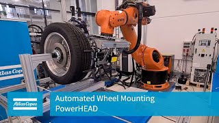 Automated Wheel Mounting PowerHEAD  Atlas Copco [upl. by Arhna176]