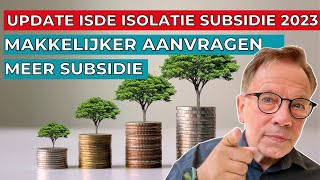 Update ISDE isolatie subsidie 2023 Stappenplan Makkelijker aanvragenmeer subsidie [upl. by Macrae275]