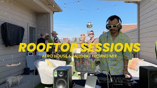 Rooftop Sessions Live Set  Afro House amp Melodic Techno Beats  House of Manchic [upl. by Nimsay]