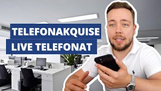 Telefonakquise LiveTelefonat inklusive Terminvereinbarung [upl. by Annerb]