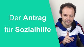 Jeder kann Sozialhilfe beantragen Versuch es einfach Der Antrag wird bearbeitet und beschieden [upl. by Eenoj]