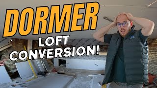 Dormer Loft Conversion Update  Attic Conversion UK [upl. by Asfah]