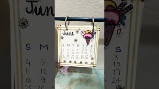 handmade calendar idea diy diycalendar diycraft handmade easy howto colourfulbliss [upl. by Kcirad]