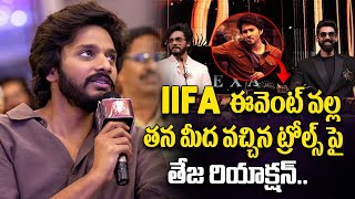 Actor Teja Sajja Reacts On Negative Trolls About IIFA Awards 2024 Event  Filmytalkss [upl. by Whitcomb322]