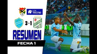 AURORA 3x1 ORIENTE PETROLERO  FECHA 1  Liga DivPro 2024 [upl. by Zaneta791]