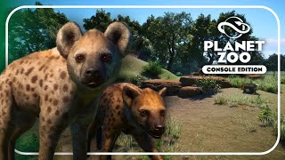 Building a Hyena Haven in Planet Zoo Console Edition  Floki Wildlife Park Ep 24 [upl. by Llerret909]