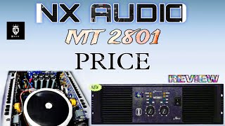 Nx audio mt 2801 amplifier price and review  bass amplifier [upl. by Odilia757]