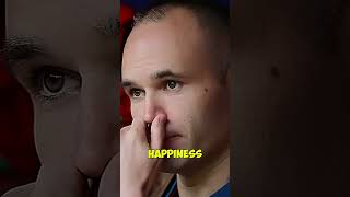 quotWhen Success Isn’t Enough Iniestas Battle with Depressionquot iniesta shorts football [upl. by Elliven130]