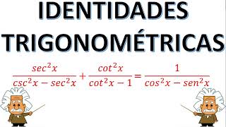 IDENTIDADES TRIGONOMÉTRICAS  EJERCICIOS RESUELTOS [upl. by Beaulieu]