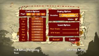 Rayman Origins  Cant move on map screen PC version [upl. by Ybeloc]