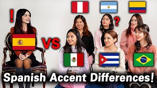 Spanish was Shocked By Spanish Accent Differences from Latin America [upl. by Latihs739]