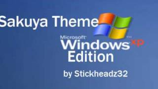 ナイト・オブ・【WINDOWS XP】Sakuya Theme Windows XP Edition [upl. by Indys]