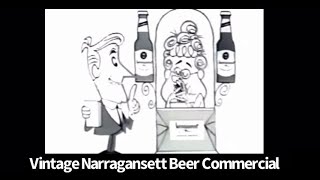 Vintage Narragansett Beer Commercial [upl. by Min]