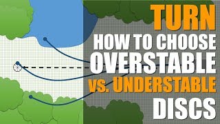 How to Choose Overstable vs Understable Disc Golf Discs TURN Explained [upl. by Marceau]