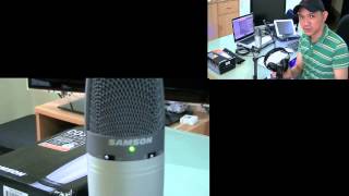 Samson C03U USB Mic Review [upl. by Daza634]