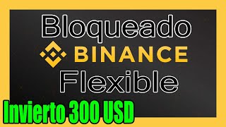 ✅【Binance】AHORROS Flexibles y Bloqueados ✅ [upl. by Aisenat918]