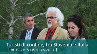 Turista di confine tra Slovenia e Italia [upl. by Connell]