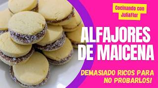 Alfajores de Maicena la mejor receta [upl. by Ysle]