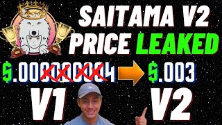 SAITAMA V2 PRICE LEAKED  SAITAMA MILLIONAIRES [upl. by Gracie955]