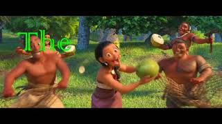 moana where you are 2018 lyrics video [upl. by Aicilihp]