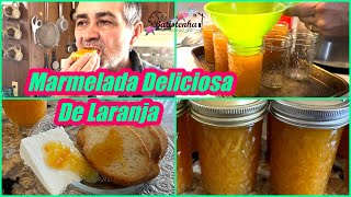 Marmelada Deliciosa de Laranja  Delicious Orange Marmalade [upl. by Bertila]