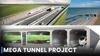 Worlds Longest Underwater Tunnel  Europes Largest Construction Site  Fehmarnbelt Tunnel [upl. by Ailahtan]