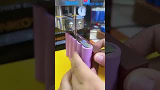 18650 battery spot welding DIY battery lithiumbattery factory manufacturer [upl. by Aryek]