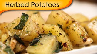 Herbed Potatoes  Party Starter Potato Recipe  Ruchi Bharani [upl. by Eanahc]